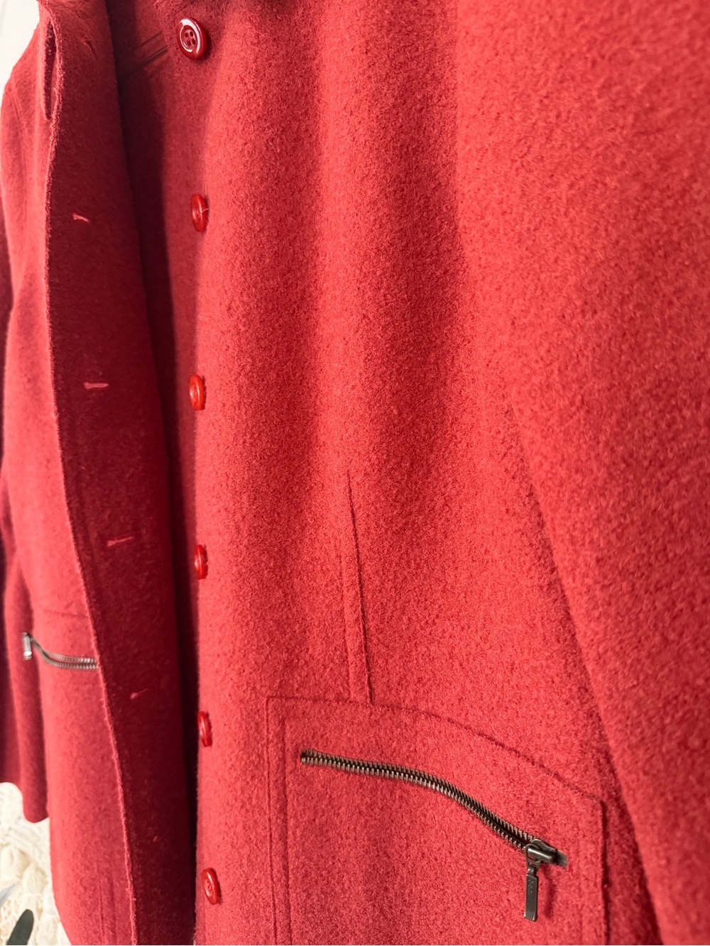 Talbots wool/alpaca jacket